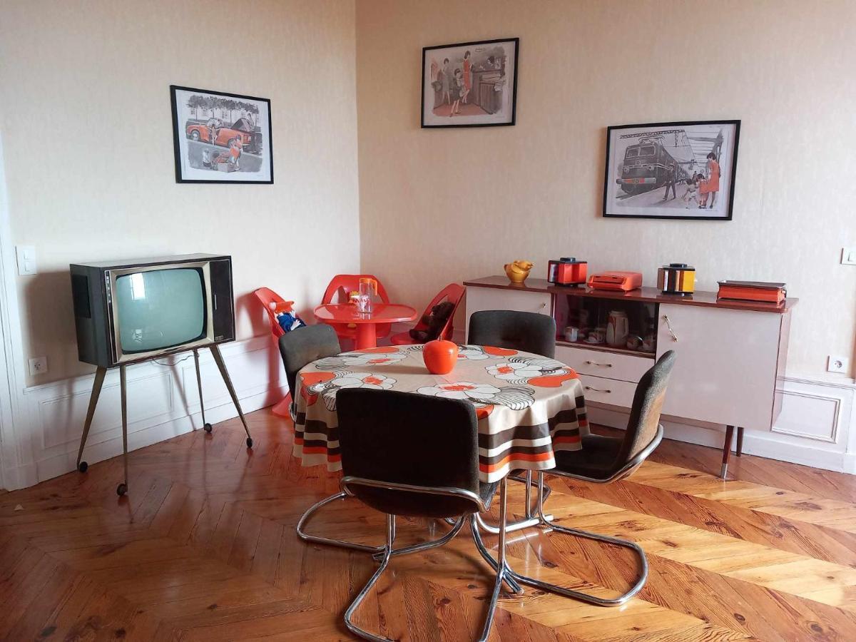 티에르 Vintage ,La Capsule Temporelle Wifi Draps Parking Publique Gratuit 아파트 외부 사진
